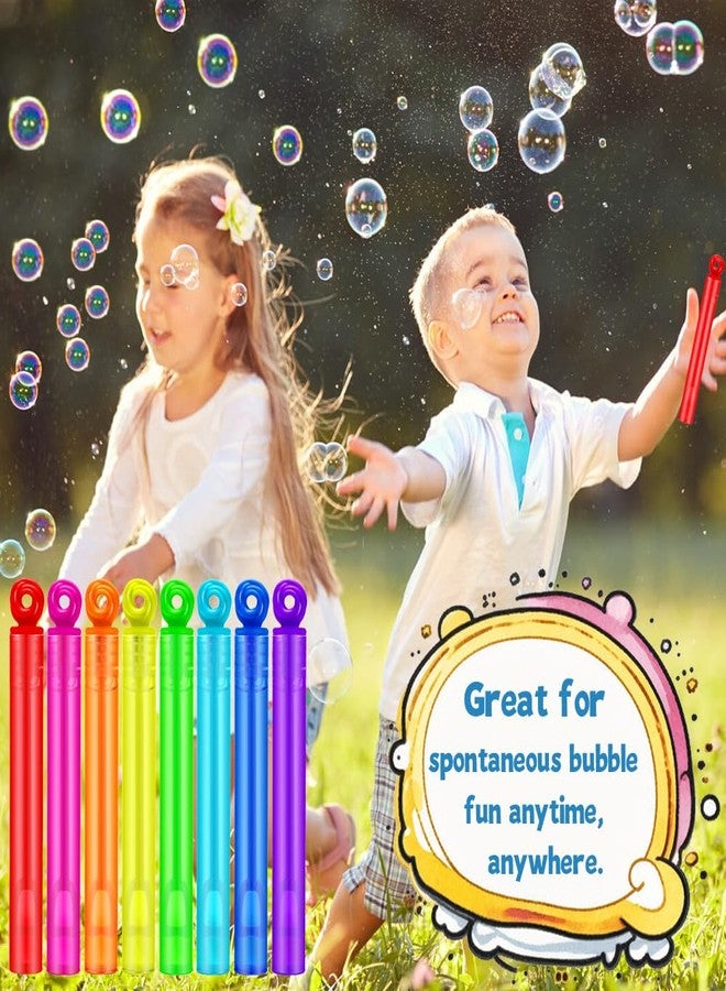 Waybla 24 Pack Bubble Party Favors for Kids, Goodie Gift Bag Stuffer Fillers for Kids, 8 Colors Mini Bubble Wands Birthday Summer Beach Pool Toys for Boys Girls, Classroom Prizes Treats for Toddlers - Image 5